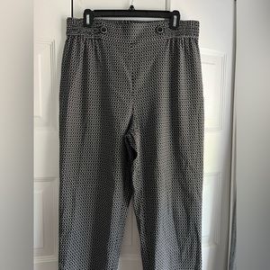 Black and White Pattern Pants